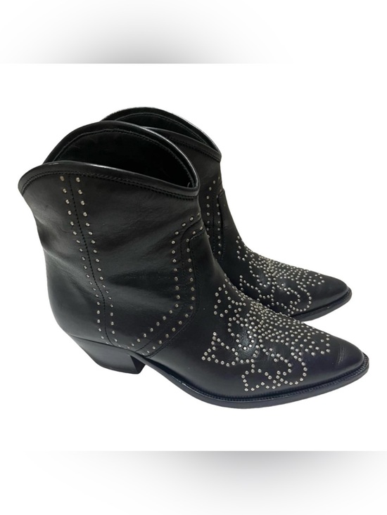 Isabel Marant Shoes - Isabel Marant Black Leather Ankle Boots